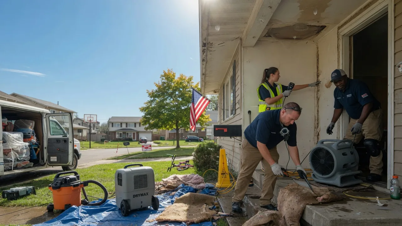 Water Damage Restoration in Allison, TX near me